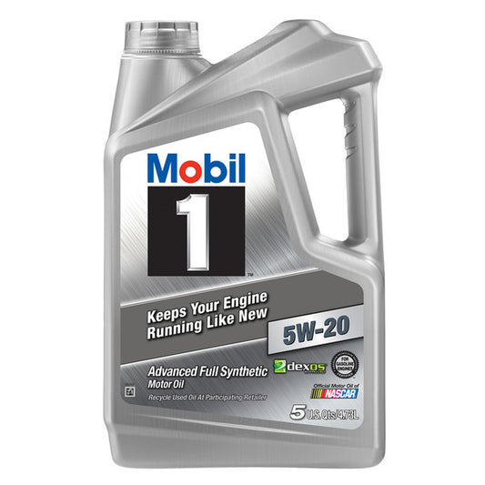 Aceite lubricante  Mobil 1 5w-20  API SN/SM/SL/SJ  4.73L  4  unidad