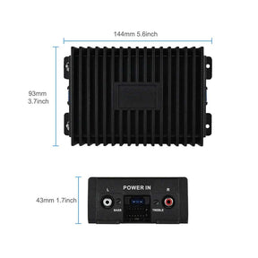 Mini amplificador DSP Radio Android 4x80 W - 4x47 RMS