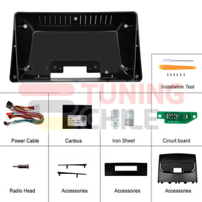 Bisel  Radio 9 Renault Megane 2 2007 + Ramal +Canbus