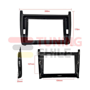 Bisel Radio 9 Volkswagen Polo 2011-2016 + Ramal + Canbus