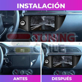 Bisel Adaptador Radio 9 Kia Rio 2017 + Ramal