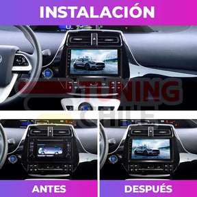 Bisel Adaptador Radio 9 Toyota Prius 2016 + Ramal