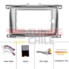 Bisel Radio 10 Toyota Land Cruiser 03-06 + Ramal + Canbus