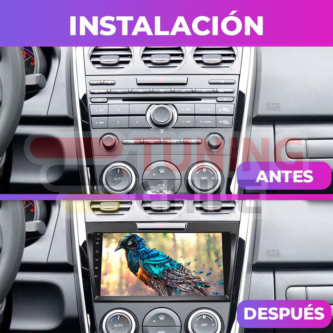 Bisel Adaptador Radio 9 MAZDA CX-7 2014 + Ramal + Canbus