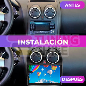 Bisel Adaptador Radio Nissan Qashqai 2010-2016 + Ramal