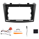 Bisel Adaptador Radio 9 Mazda 3 2009-2013 + Ramal Mazda + Canbus