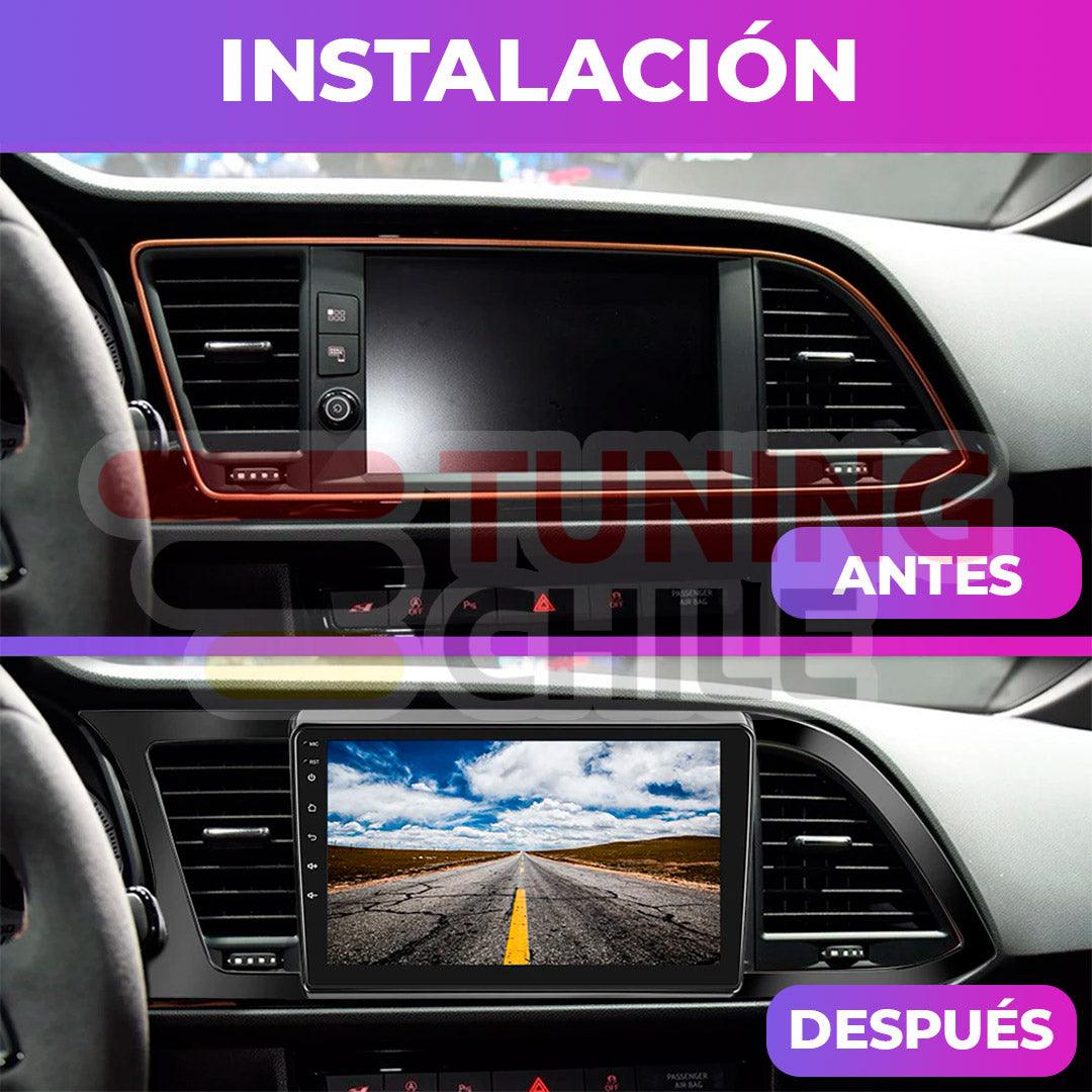 Bisel Adaptador Radio 9 Seat Leon 2015-2018 + Ramal +Canbus