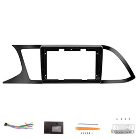 Bisel Adaptador Radio 9 Seat Leon 2015-2018 + Ramal +Canbus