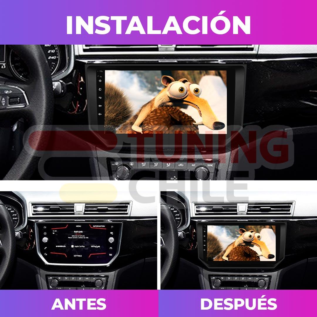 Bisel Adaptador Radio 9 Seat Ibiza 2018+ Ramal +Canbus