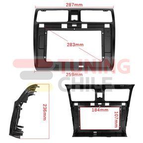 Bisel Adaptador Radio 10 Suzuki Swift 2005-2010 + Ramal