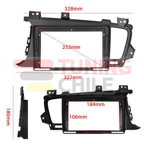 Bisel Adaptador Radio 9 Kia Optima 2011 + Ramal + Canbus