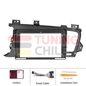 Bisel Adaptador Radio 9 Kia Optima 2011 + Ramal + Canbus