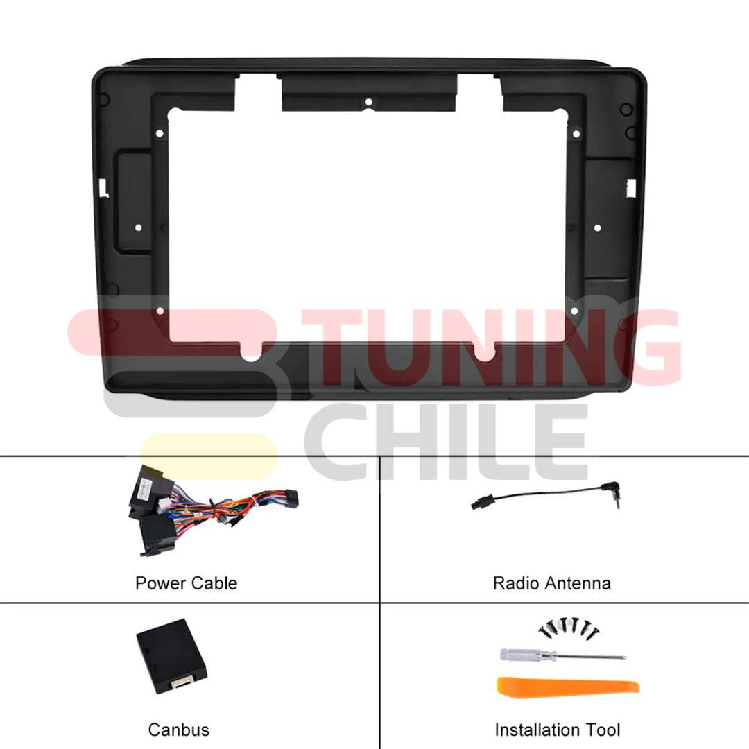 Bisel Radio 9 Skoda Fabia 2008-2014 + Ramal +Canbus