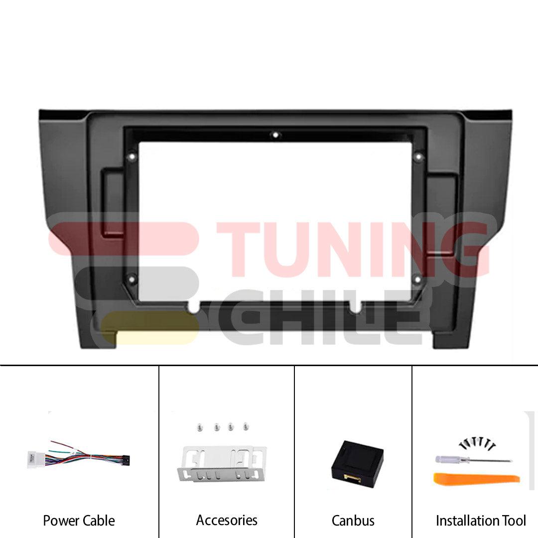 Bisel Radio 10 Volkswagen Passat 2019 + Ramal + Canbus