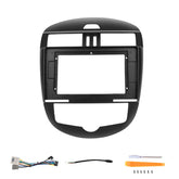 Bisel Adaptador Radio 10 Nissan TIIDA 2011-2015 + Ramal