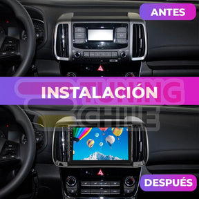 Bisel Adaptador Radio 9 Hyundai Tucson 2018 + Ramal