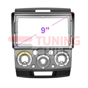 Bisel Adaptador Radio 9 Mazda BT50 2006-2010 + Ramal