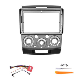 Bisel Adaptador Radio 9 Mazda BT50 2006-2010 + Ramal