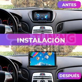 Bisel Radio 9 Hyundai Genesis Coupe 09-11 + Ramal + Canbus