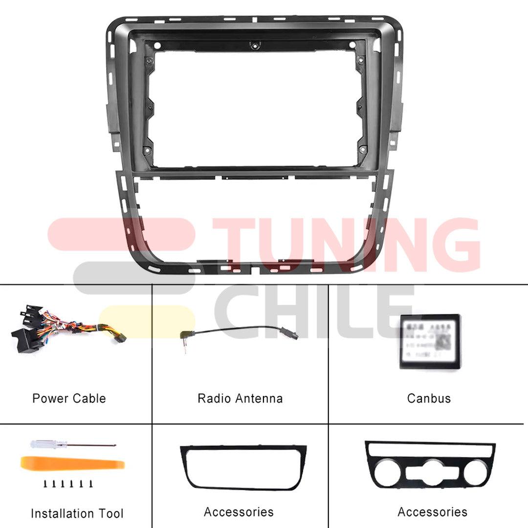 Bisel Radio 9 Volkswagen Passat 2011-2015 + Ramal + Canbus