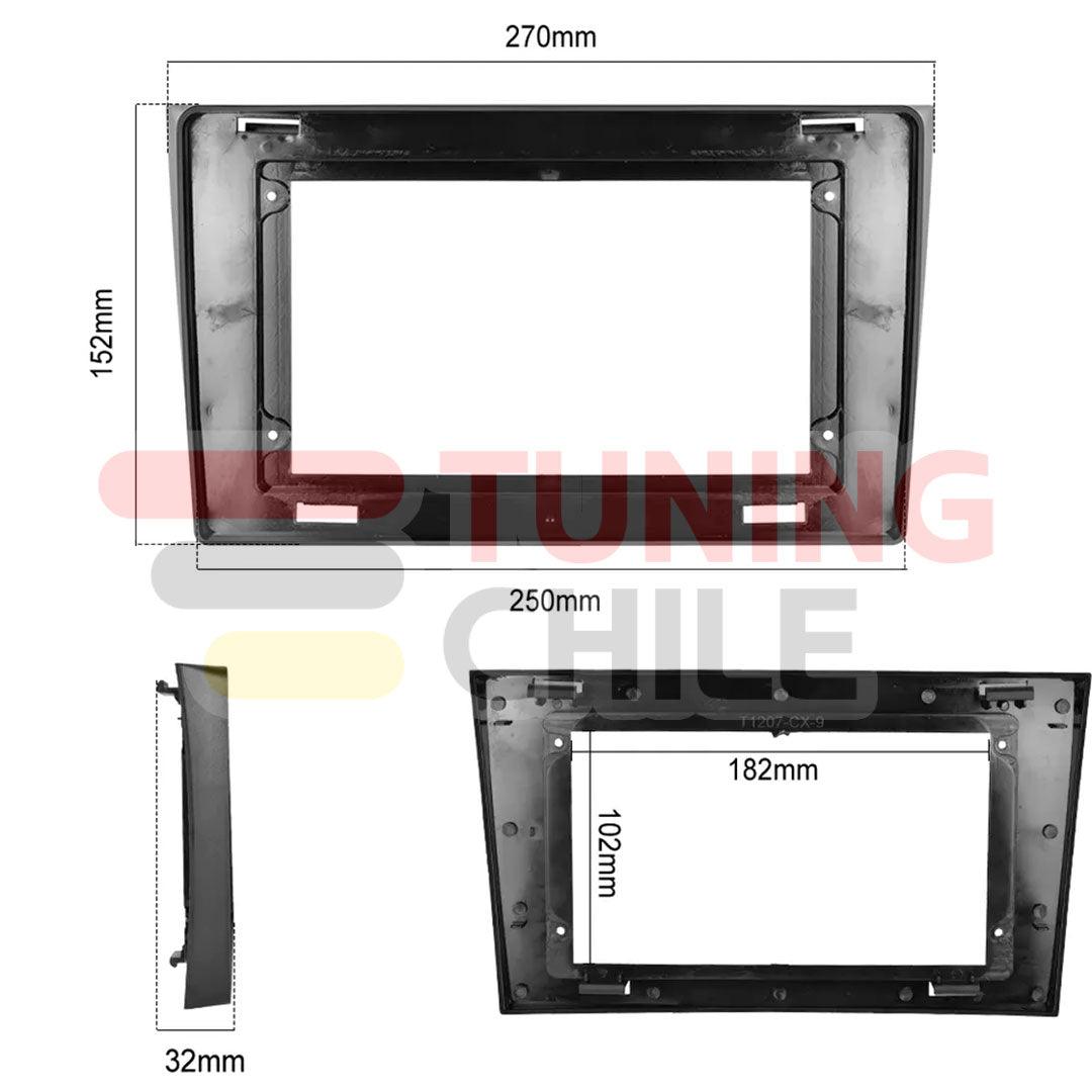 Bisel Adaptador Radio 10 Mazda CX-9 07-15 + Ramal + Canbus