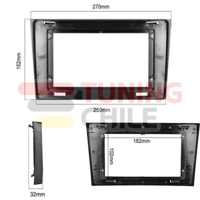 Bisel Adaptador Radio 10 Mazda CX-9 07-15 + Ramal + Canbus