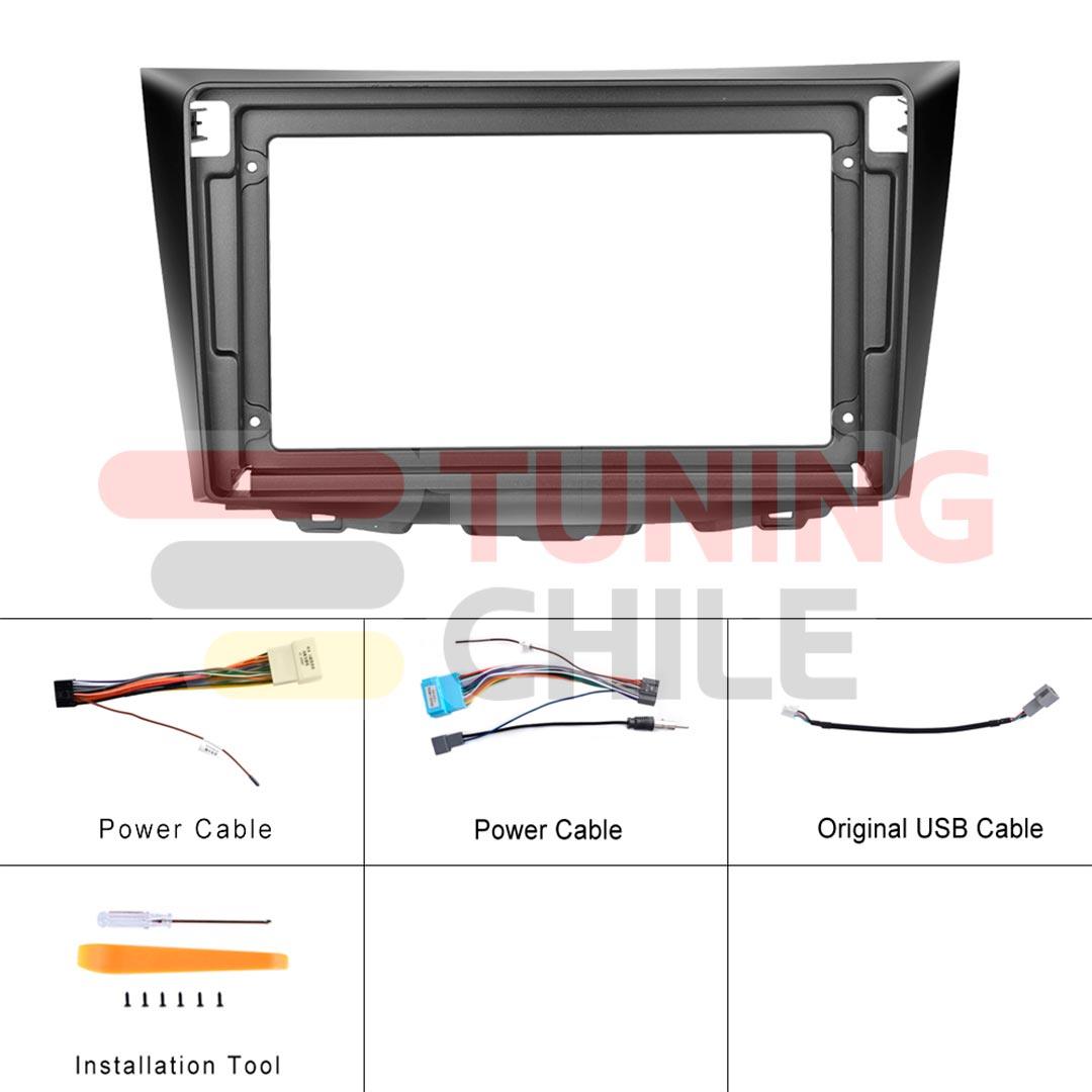 Bisel Adaptador Radio 9 Suzuki Kizashi 2010-2011 + Ramal