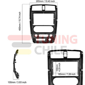 Bisel Adaptador Radio 9 Suzuki jimny 2007-2012 + Ramal