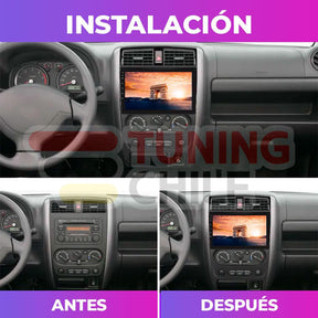 Bisel Adaptador Radio 9 Suzuki jimny 2007-2012 + Ramal