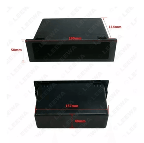 Caja de Almacenamiento 1 Din Mitsubishi L200 2007-2015 - Adaptador