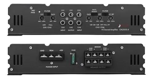 Amplificador Okur Oa2000.4 By Db Drive 2000w 4ch