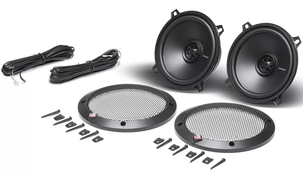 Parlantes 5 Pulgadas Rockford Fosgate 40w Rms R1525x2 Color Negro