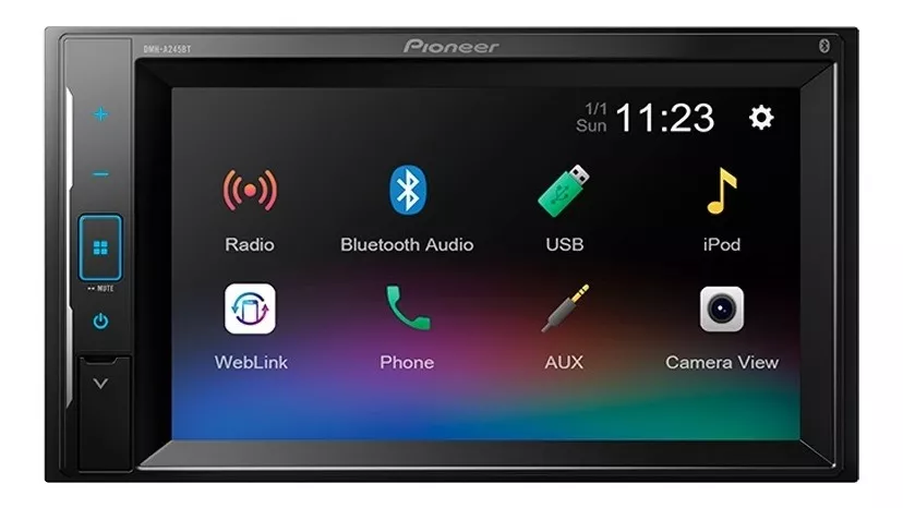 Estéreo Pantalla Pioneer 6.2 Full HD DMH-A245BT