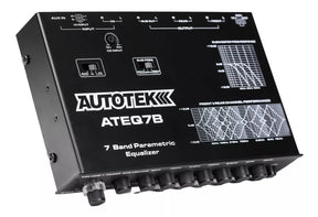 Ecualizador Autotek Ateq7b Corte De Frecuencia/control Sub