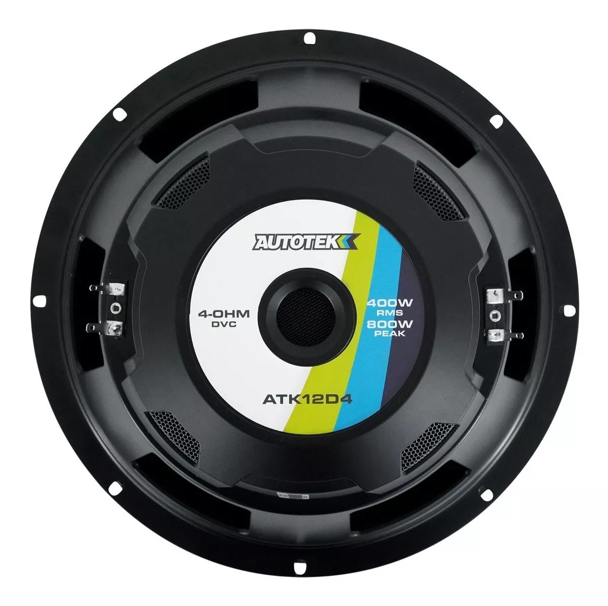 Subwoofer Autotek ATK12D4 Doble Bobina 400RMS 12" - Color Negro