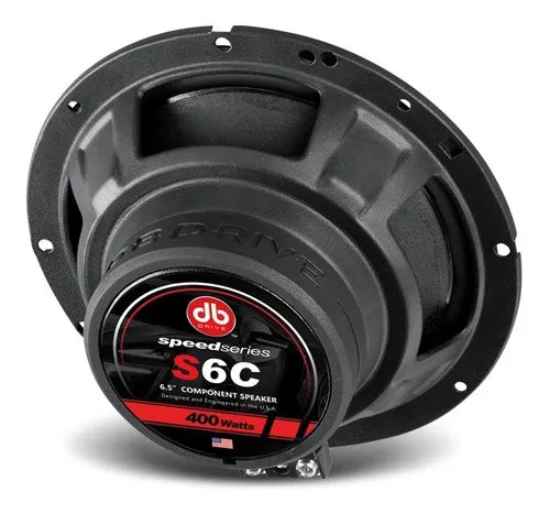 Componentes Db Drive Speed Series S6c 16,5cms 2 Vias Color Negro