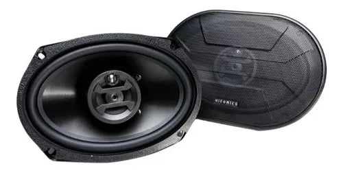 Par Bocinas 6x9 Hifonics Zeus Zs693 400w 3vias 60rms Calidad Color Negro