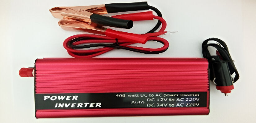 Inversor de Corriente Eltec 400 Watts DC 12V a AC 220V DC 24V a AC 220V