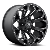 Llanta Fuel Assault D546 Matte Black Milled Aro 18x9 5x150 5x5.5