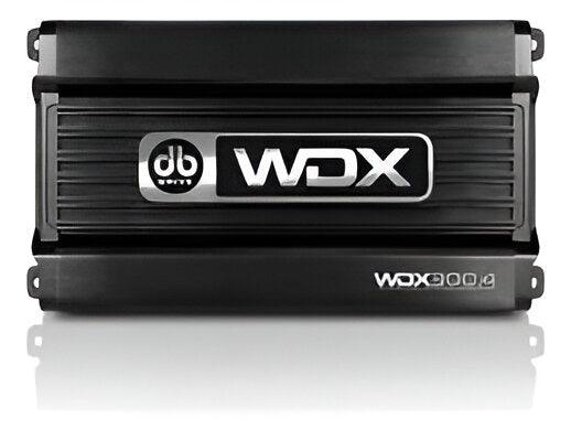 AMPLIFICADOR WDX SERIES MINI CLASS D. 4 X 300 WATTS 4 OHMS / 4 X 400 WATTS 2 OHMS / 2 X 400 WATTS  4 OHMS BRIDGED