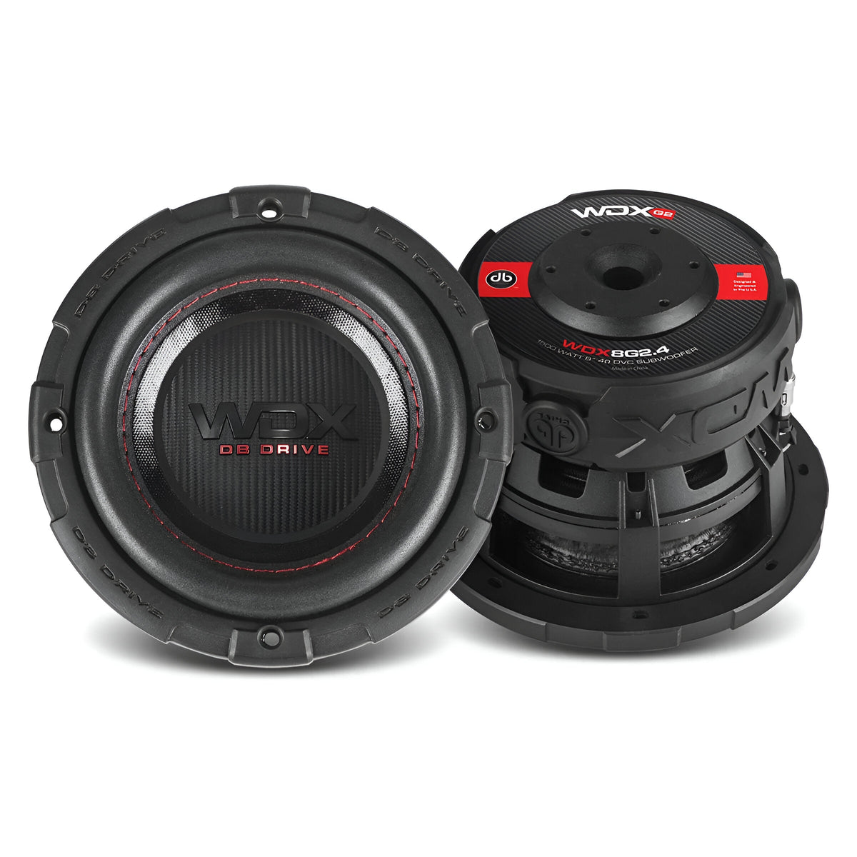 Subwoofer DB Drive WDX G2 Series de 1500 Watts / 750 RMS Doble Bobina - 4 Ohms