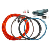 Kit de Instalación Gladen WK20 para Amplificadores 1000W con Cables 4AWG y RCA