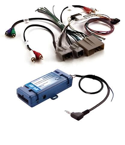 INTERFAZ PARA FORD: Control al volante, enciende amplificador original, CAN-BUS.