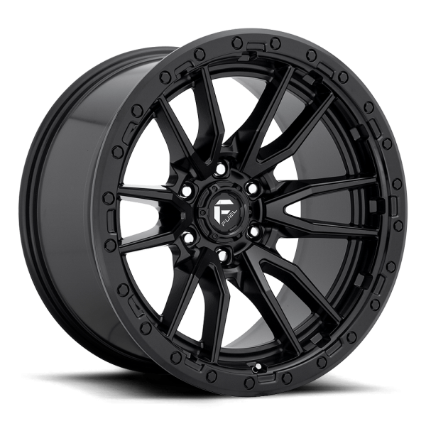 Llanta Fuel Offroad Blitz D674 Matte Black Machined Aro 17x9 8x165.1