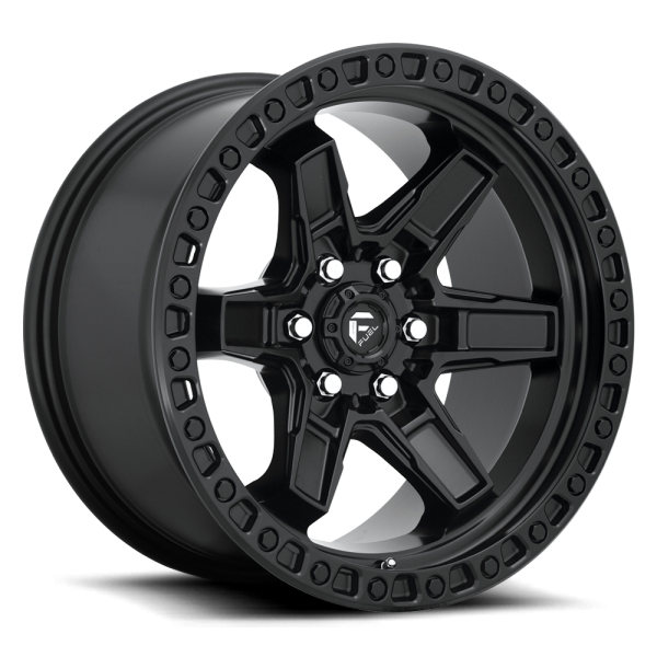 Llanta Fuel Offroad Kicker D697 Matte Black Aro 17x9 6x114.3