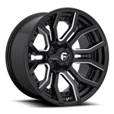 Llanta Fuel Offroad Rage D711 Gloss Black Milled Aro 20x9 6x5.5 6x135