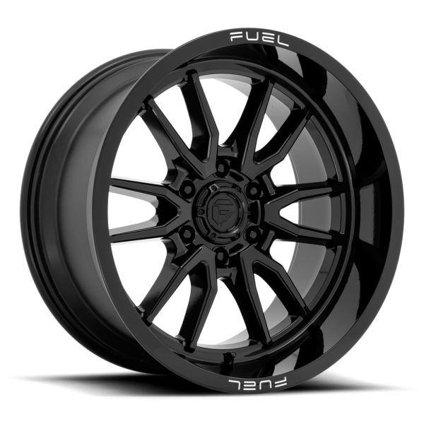 Llanta Fuel OffRoad Clash D760 Black Glossy Aro 17x9 6x135