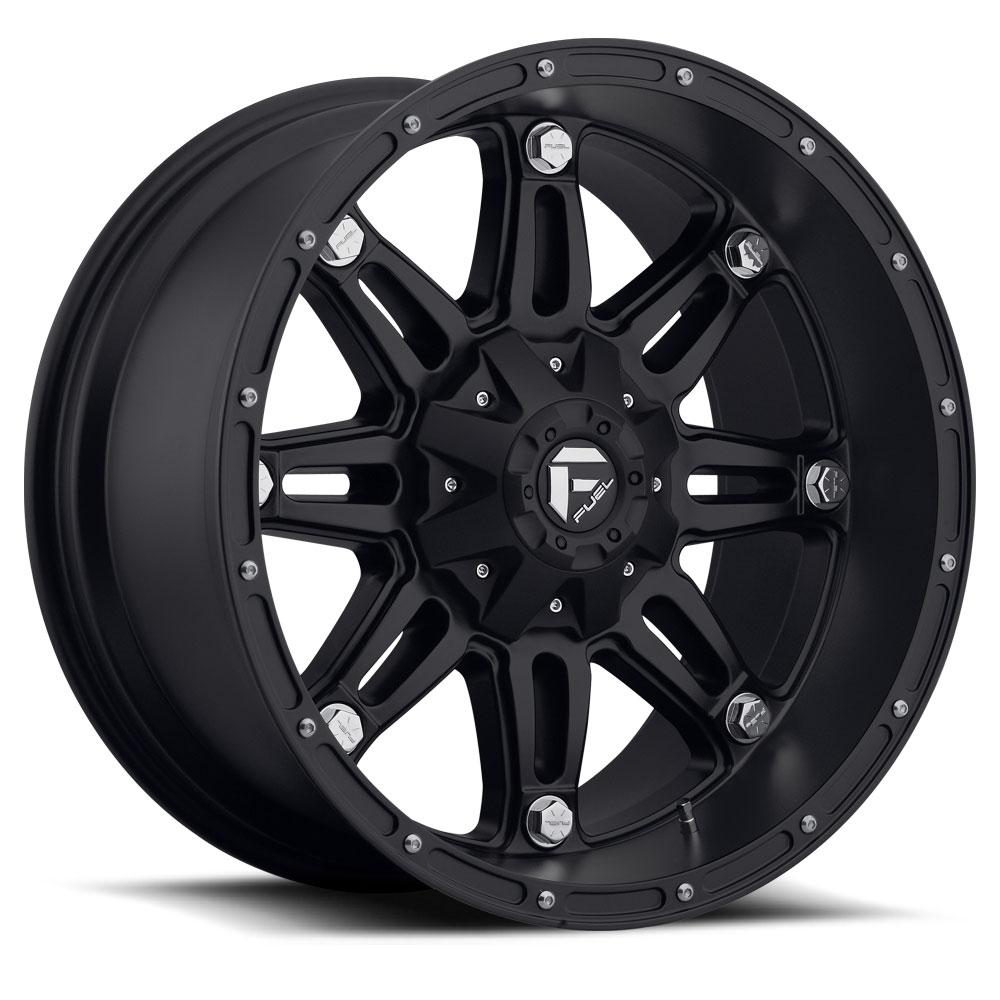 Llanta Fuel Hostage D531 Matte Black Aro 20x9 6x139.7 6x135