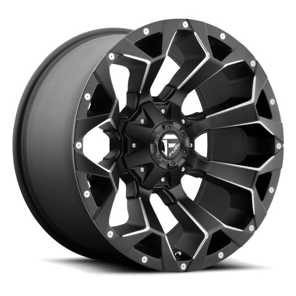 Llanta Fuel Assault D546 Matte Black Aro 17x9 6x5.5 6x135