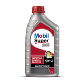 Aceite lubricante  Mobil Super 1000 20w-50  API SM, SL,SJ  1L  12  unidad